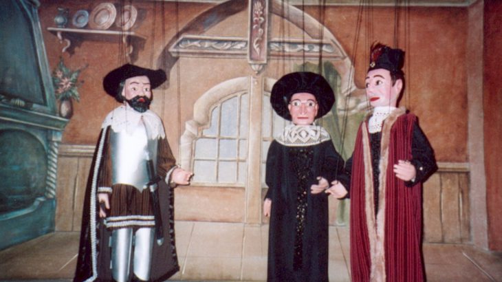 Der saechsische Prinzenraub Marionettentheater