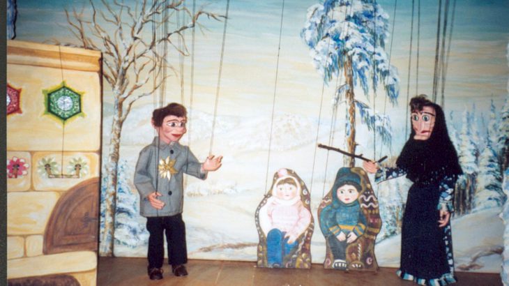 Peter und Bärbel suchen den Weihnachtsmann Weihnachtstheater Marionetten